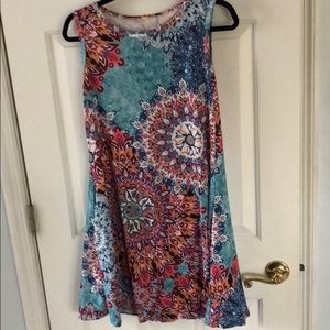 Mandala patterned dress